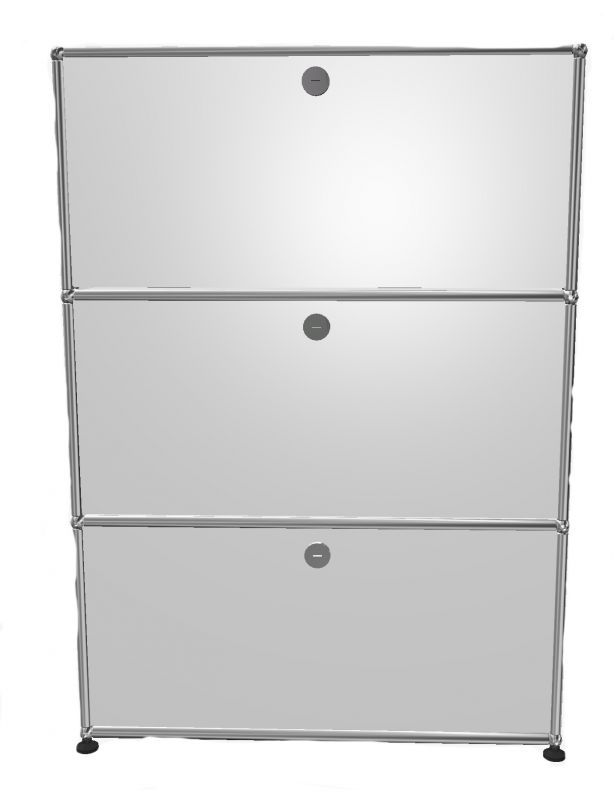 USM Haller Highboard 3 drawers Pure white - FAST DELIVERY    